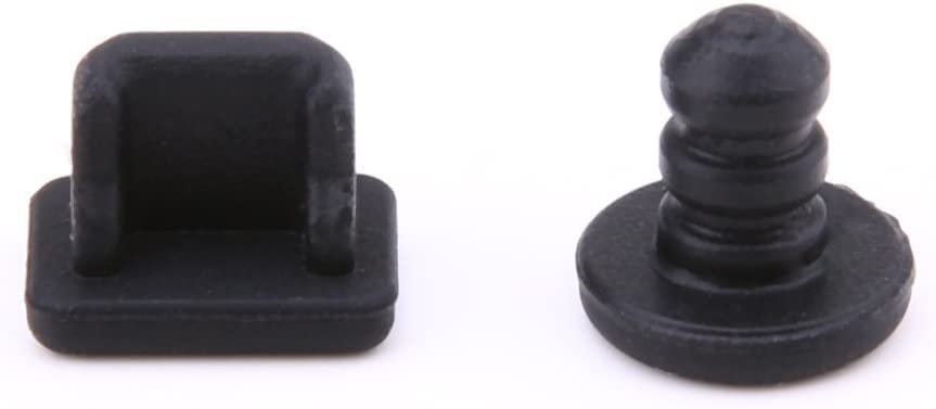 Black Silicone Dust Plug for 3DS U2450