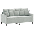 Velvet 2-Seater Sofa F45021