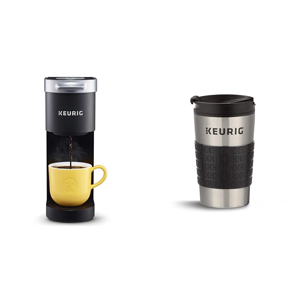 Single Serve Coffee Maker with Travel Mug I52306