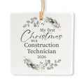 Ceramic 3-inch Square Ornament O45729