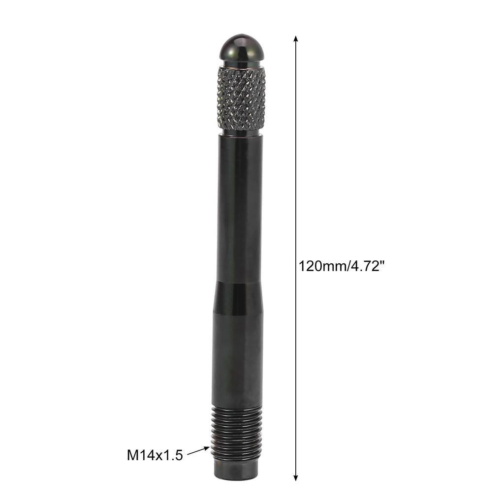 Black M14x1.5 Wheel Alignment Pin Guide Tool Stainless Steel B605