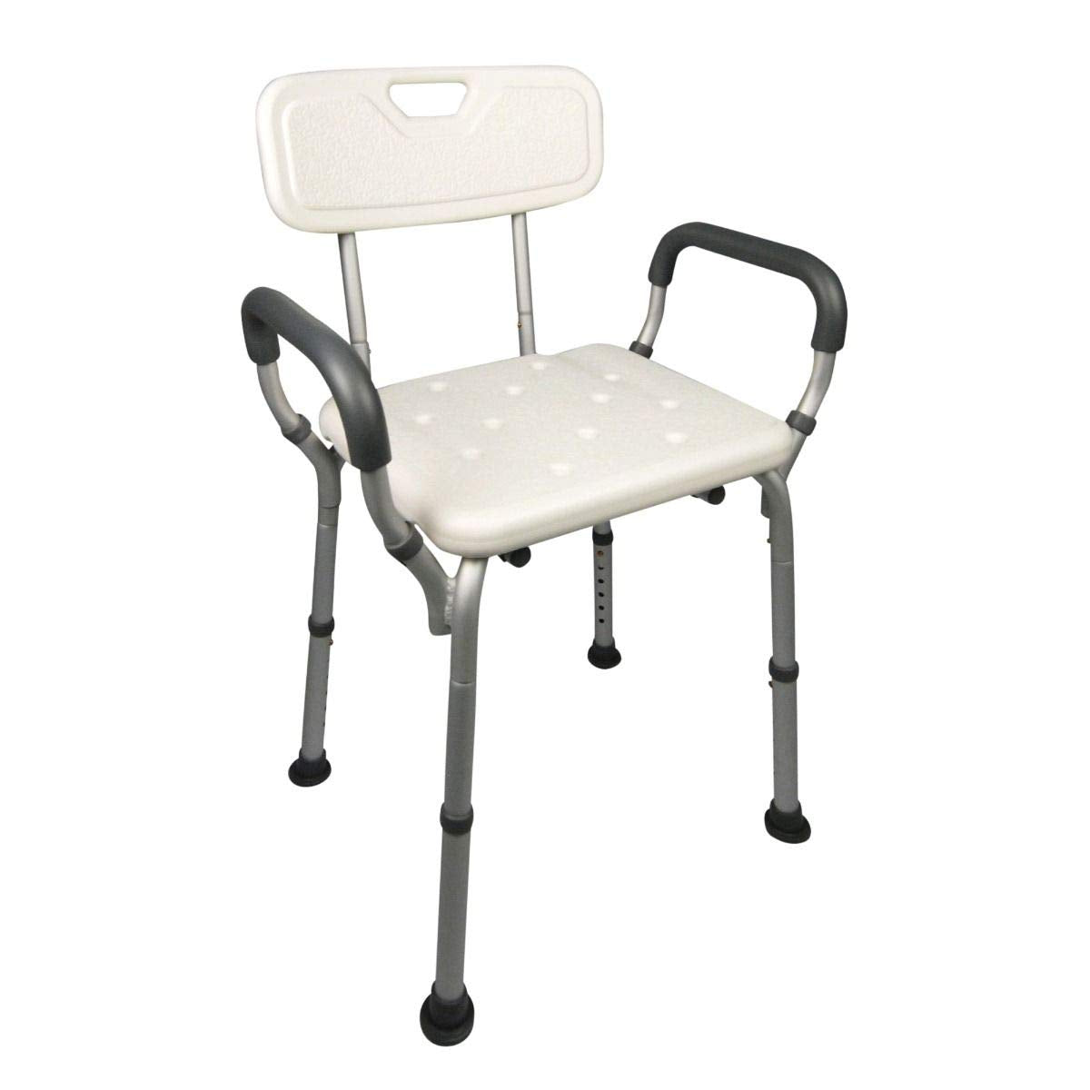 Shower Chair with Back and Padded Arms W227