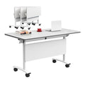 Folding Table with Locking Wheels N3583