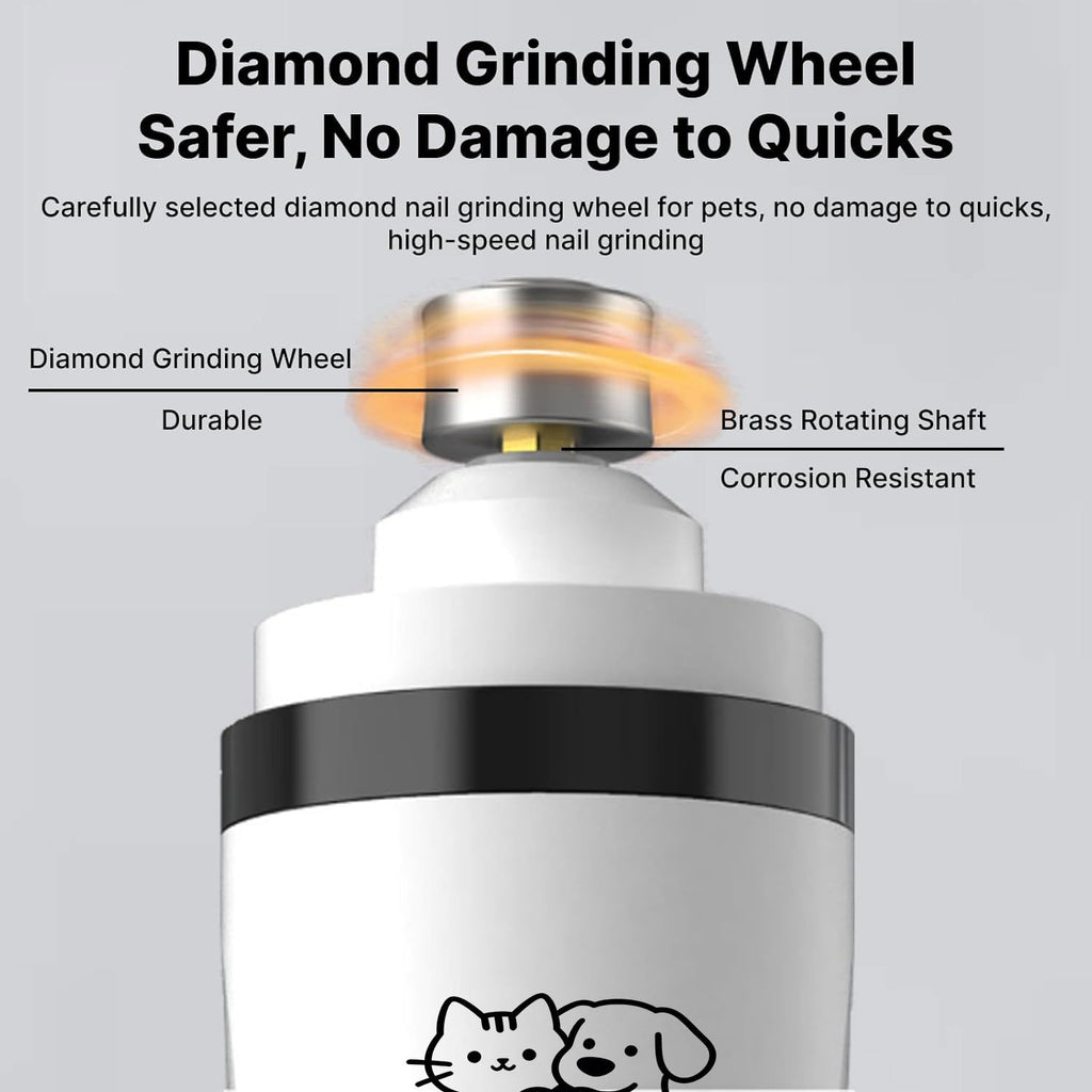 Dog Nail Scratch Board with Hand Strap + Dog Nail Grinder K58601