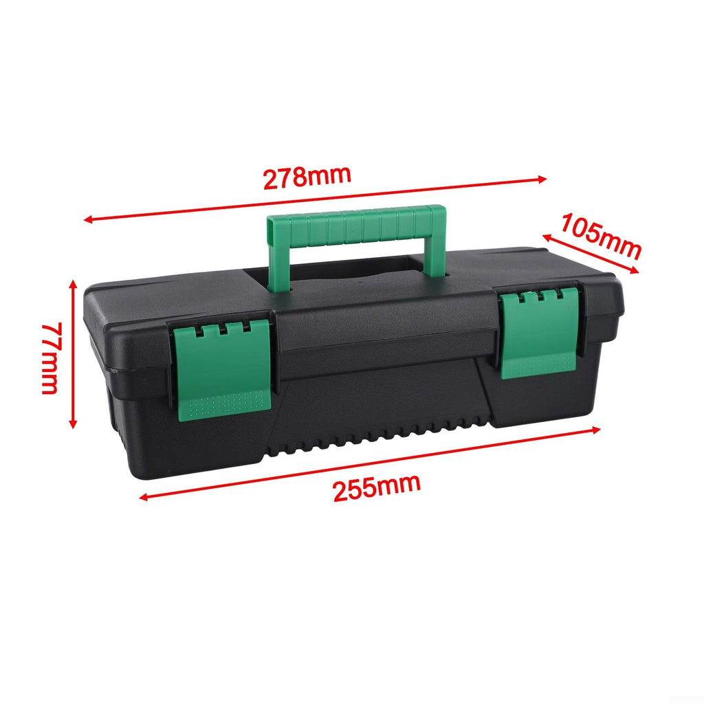 10 Inch Plastic Toolbox with Secure Latch B41336