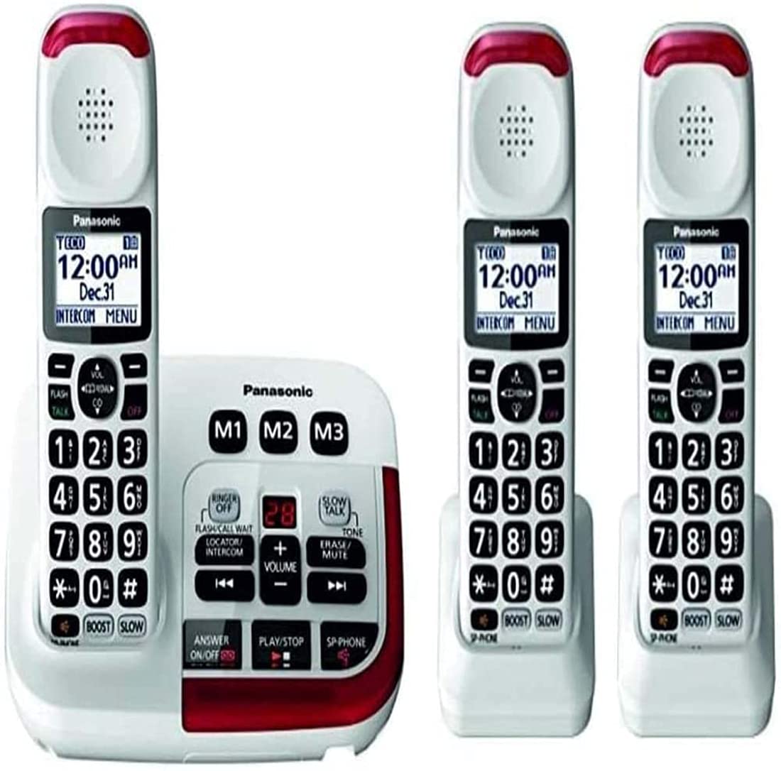 Amplified Cordless Phone with Digital Answering Machine H57669