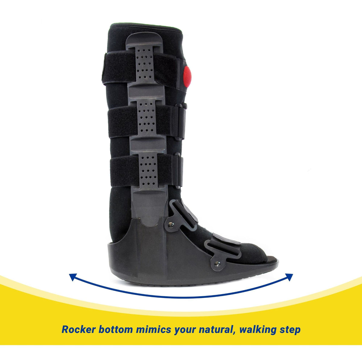 Tall CAM Walker Boot with Ankle and Foot Ice Pack Cold Wrap O253719