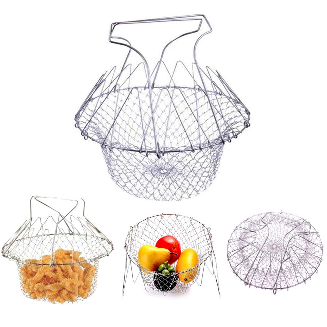 304 Stainless Steel Deep Fry Basket T939
