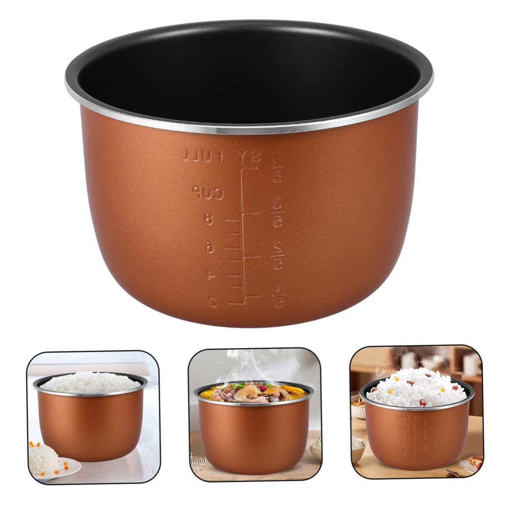 4L 2L Non-stick Aluminum Alloy Rice Cooker Inner Pot F535284