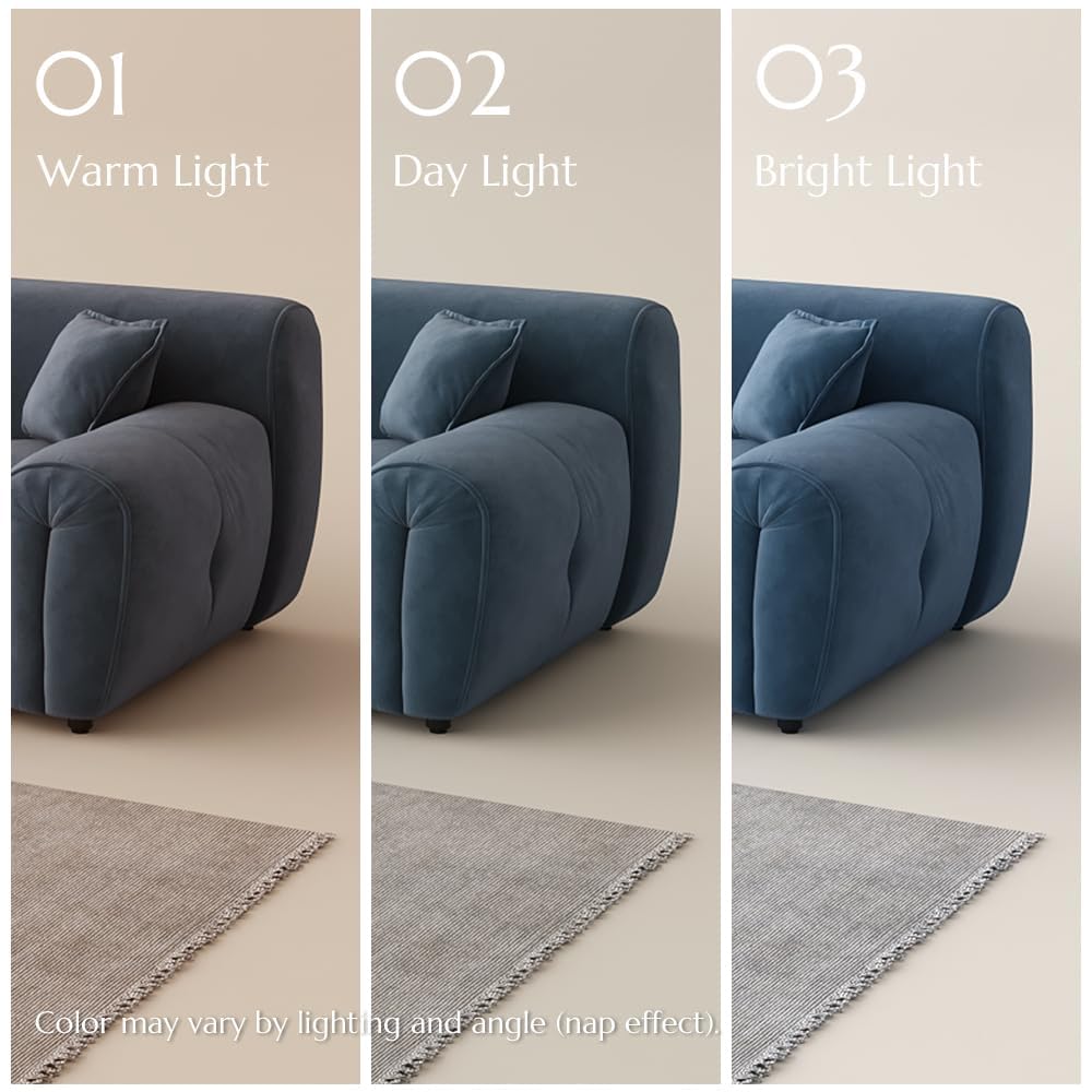 Oversized U-Shaped Sectional Sofa with Ottoman P5392