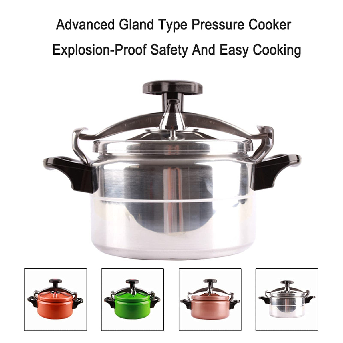 Camping Pressure Cooker Aluminum Alloy 2L Q997128