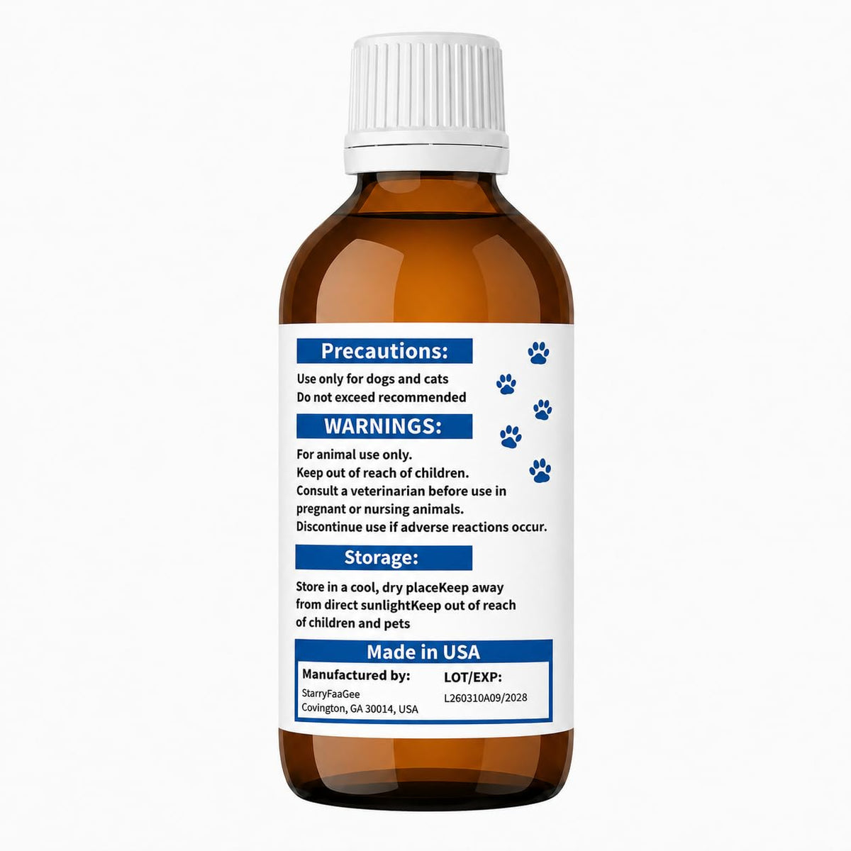 Dog & Cat Worm Care Liquid 3.38 fl oz B201