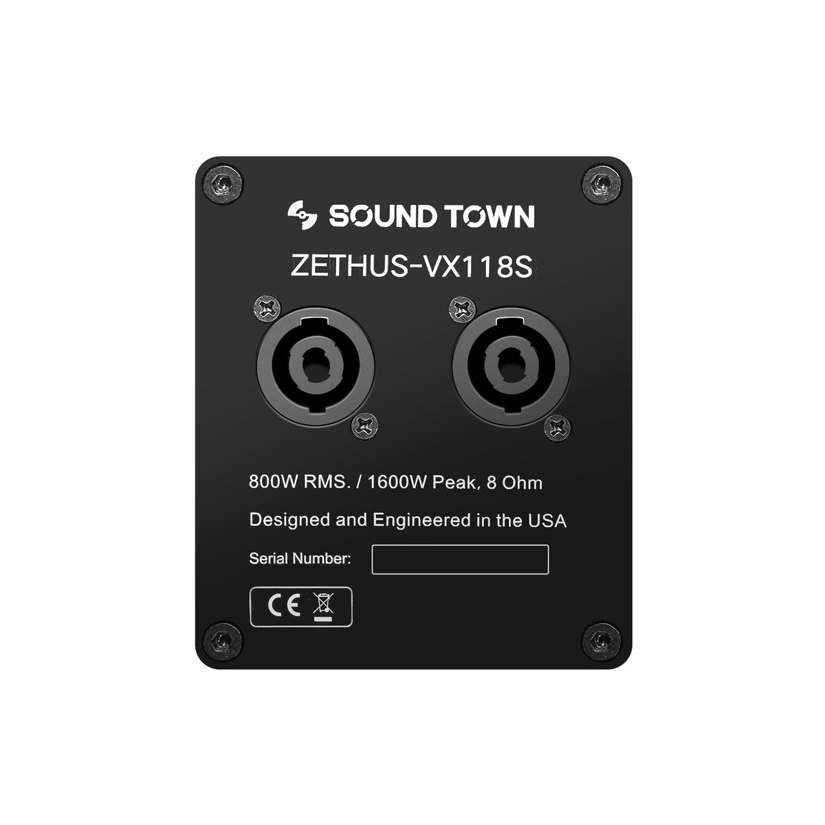 18” 1600W Line Array Subwoofer Y724393