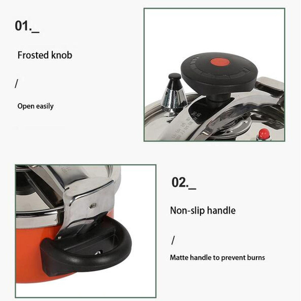 Camping Pressure Cooker Aluminum Alloy 2L Q997128