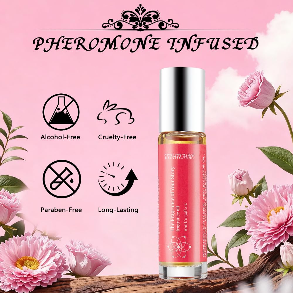 Long Lasting Roll On Perfume Oil Travel Size F832248