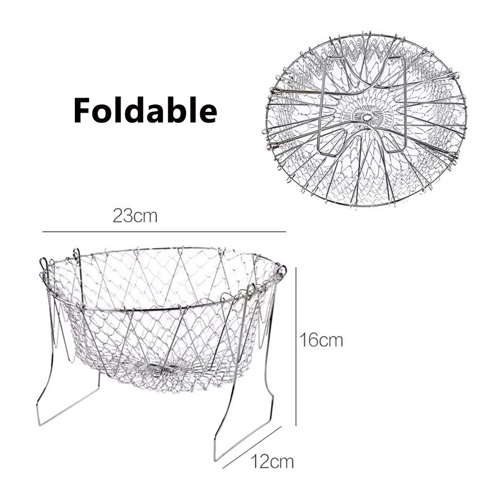 304 Stainless Steel Deep Fry Basket T939
