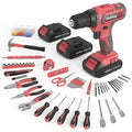 Cordless Drill Set 20V with Battery And Charger 59pcs Bits Kit U400