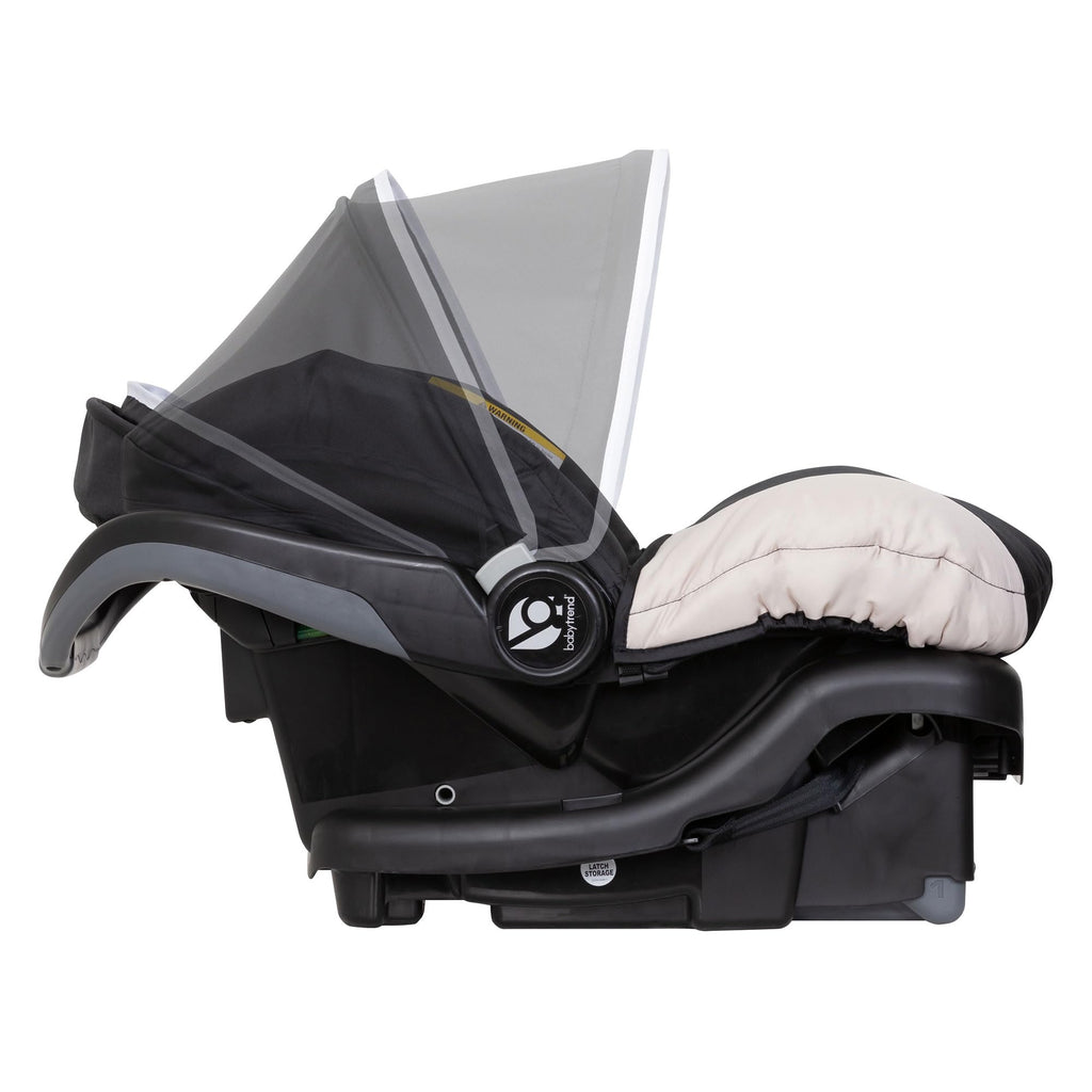 Khaki Infant Car Seat with Cover and Harness H232803