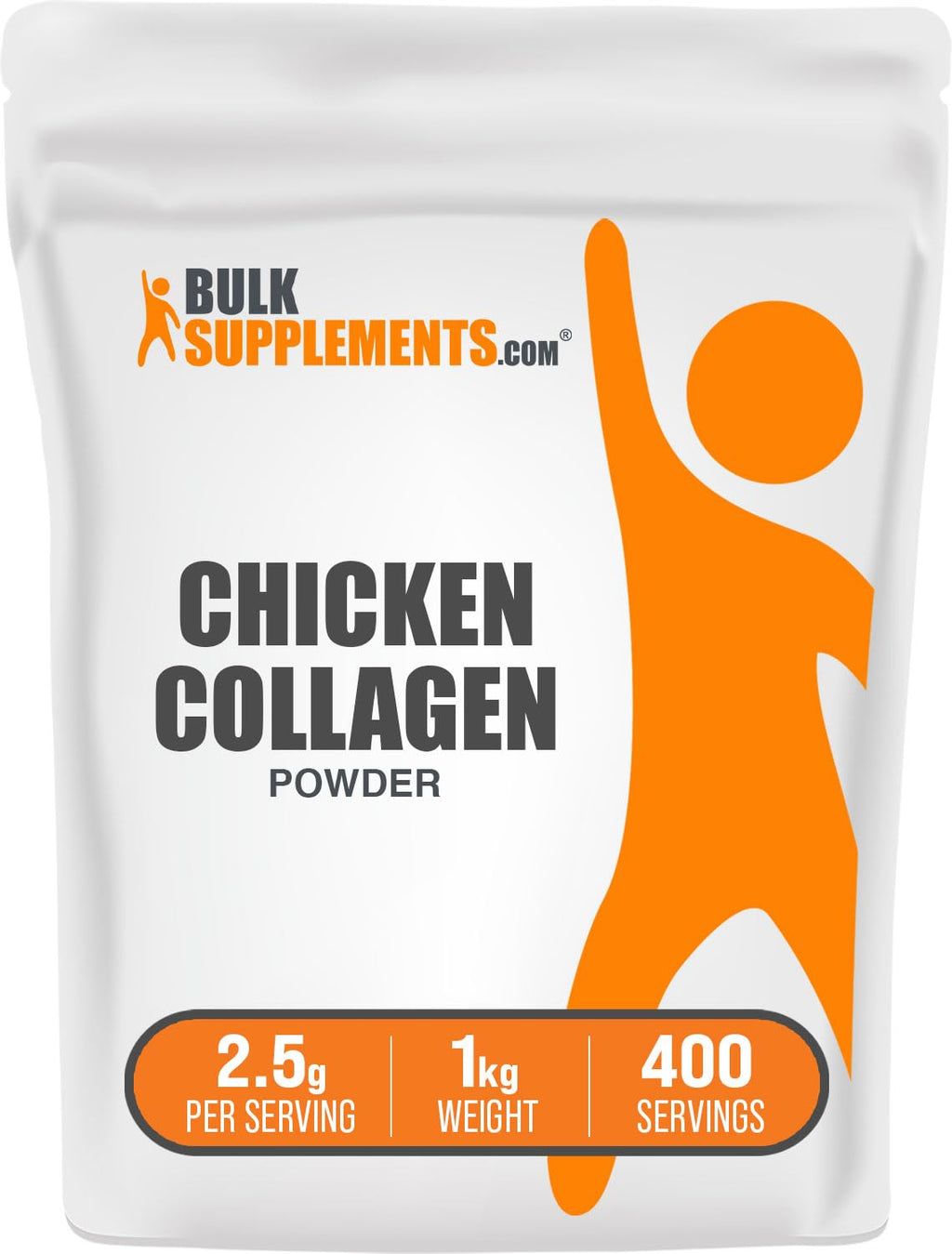 Chicken Collagen Powder, Hydrolyzed, Unflavored & Gluten Free, 1kg K648560