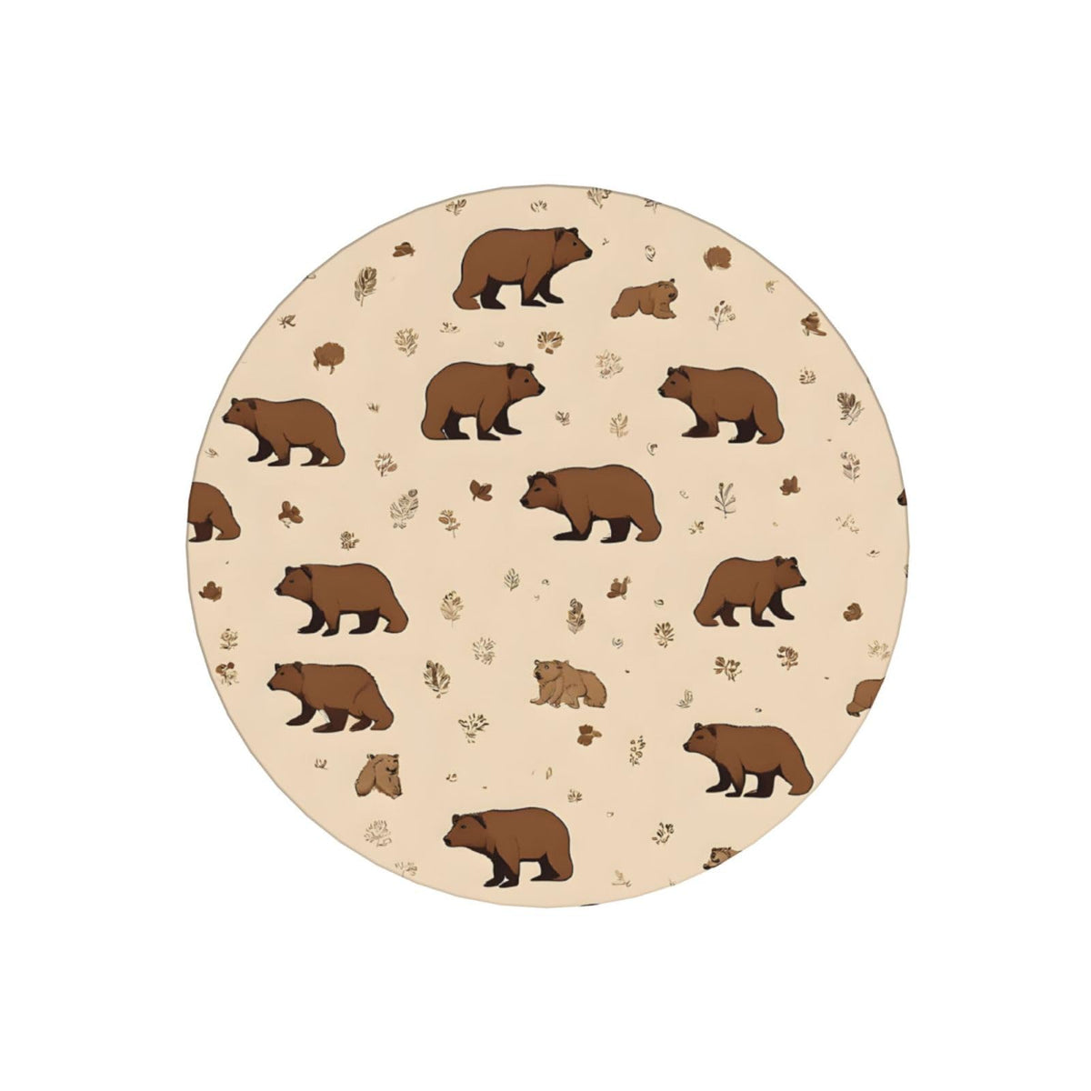 6-Piece Set of Absorbent Ceramic Coasters with Cork Backing G48485