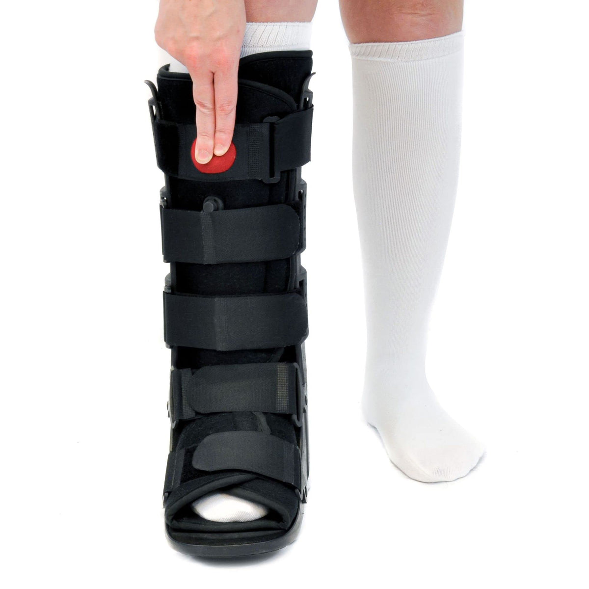 Tall CAM Walker Boot with Ankle and Foot Ice Pack Cold Wrap O253719