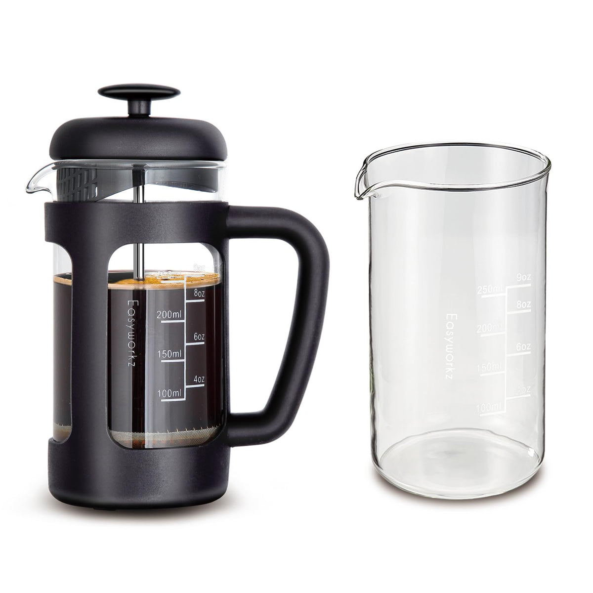 12 oz Borosilicate Glass French Press V233