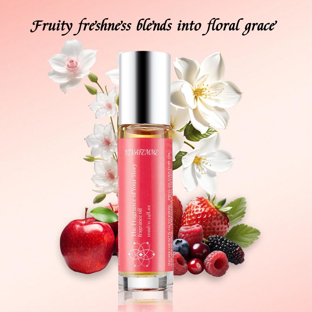 Long Lasting Roll On Perfume Oil Travel Size F832248