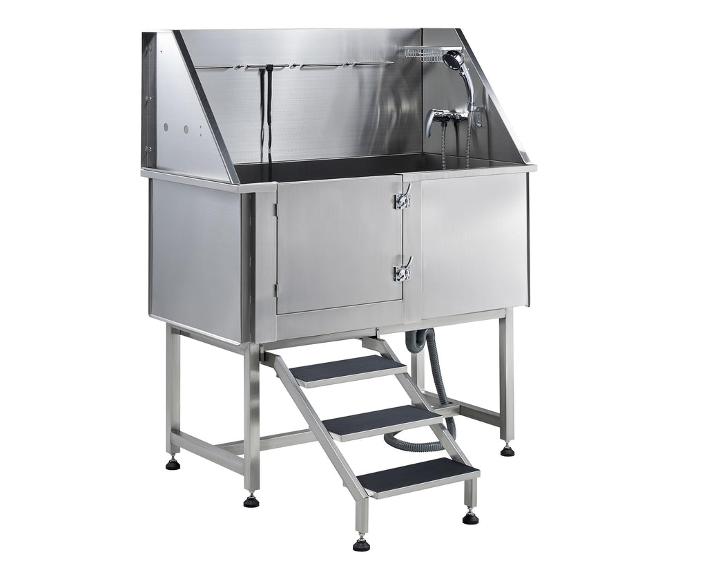 50" Stainless Steel Dog Washing Station I30545