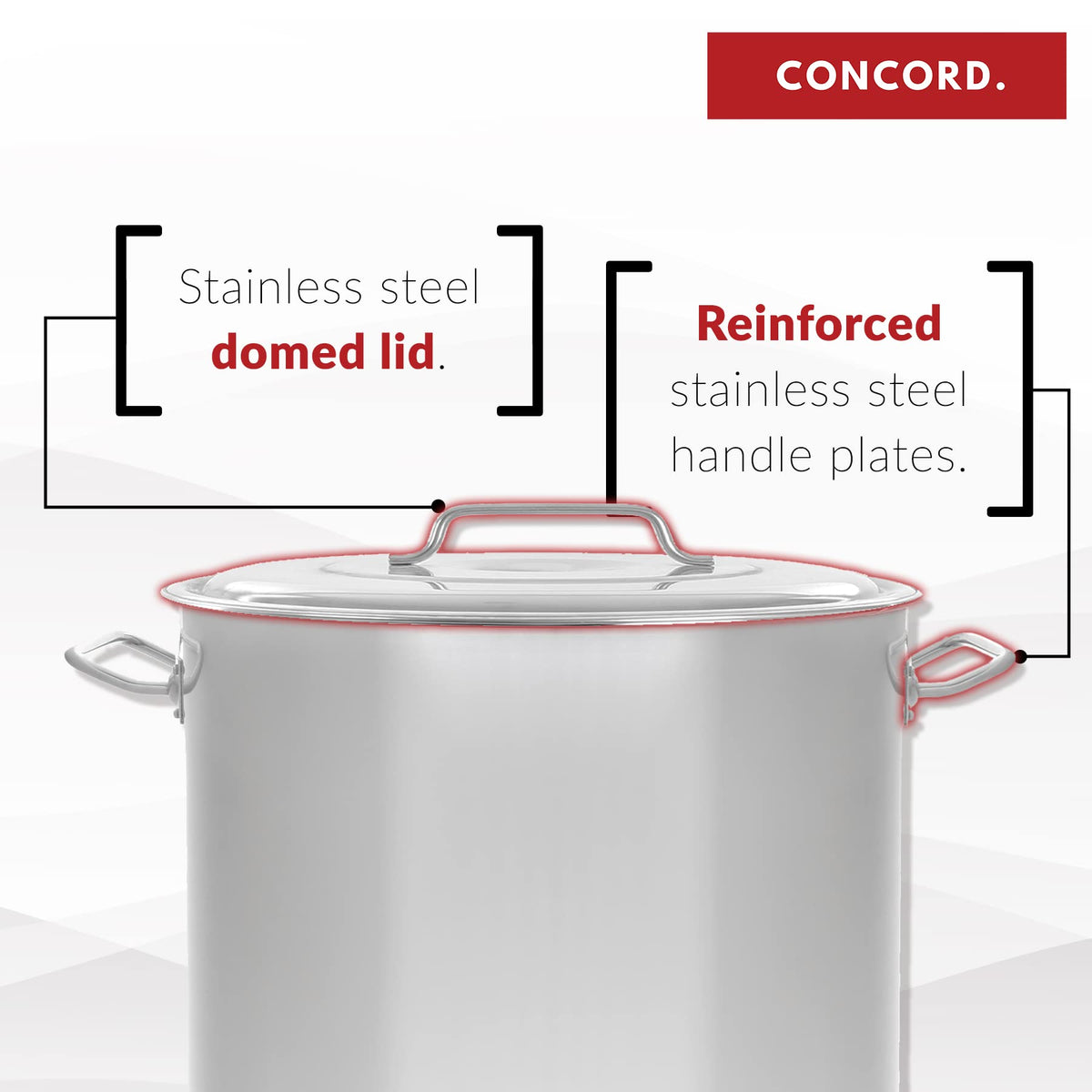 40 Quart Stainless Steel Stock Pot with Steamer Basket and Propane Stove I556