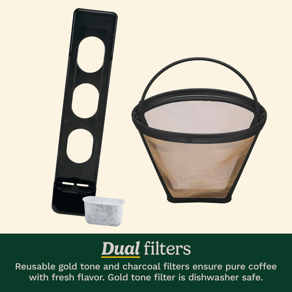 12 Cup Black Stainless Steel Coffee Maker Z20469