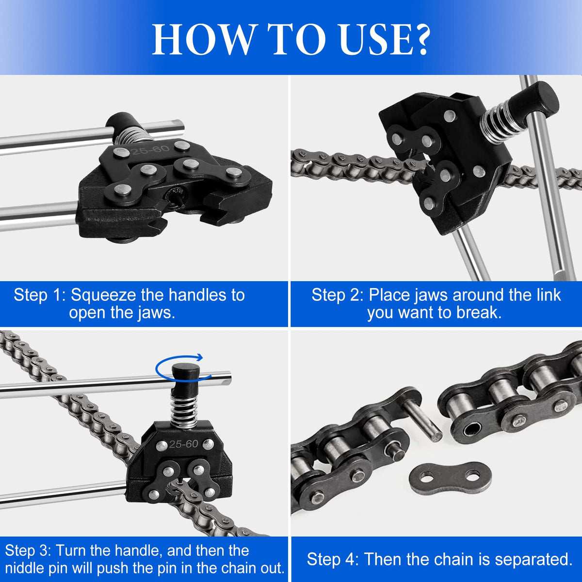 Chain Breaker Splitter Cutter with 1 Push Pin C179