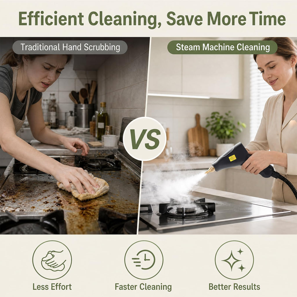 1.8L Pressurized Steam Cleaner N38063