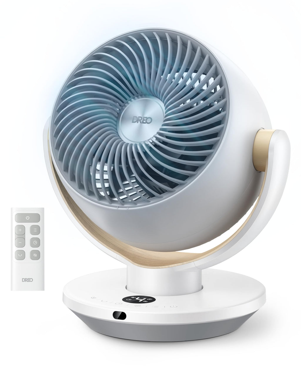 11 Inch Desk Air Circulator Fan with Remote X113672
