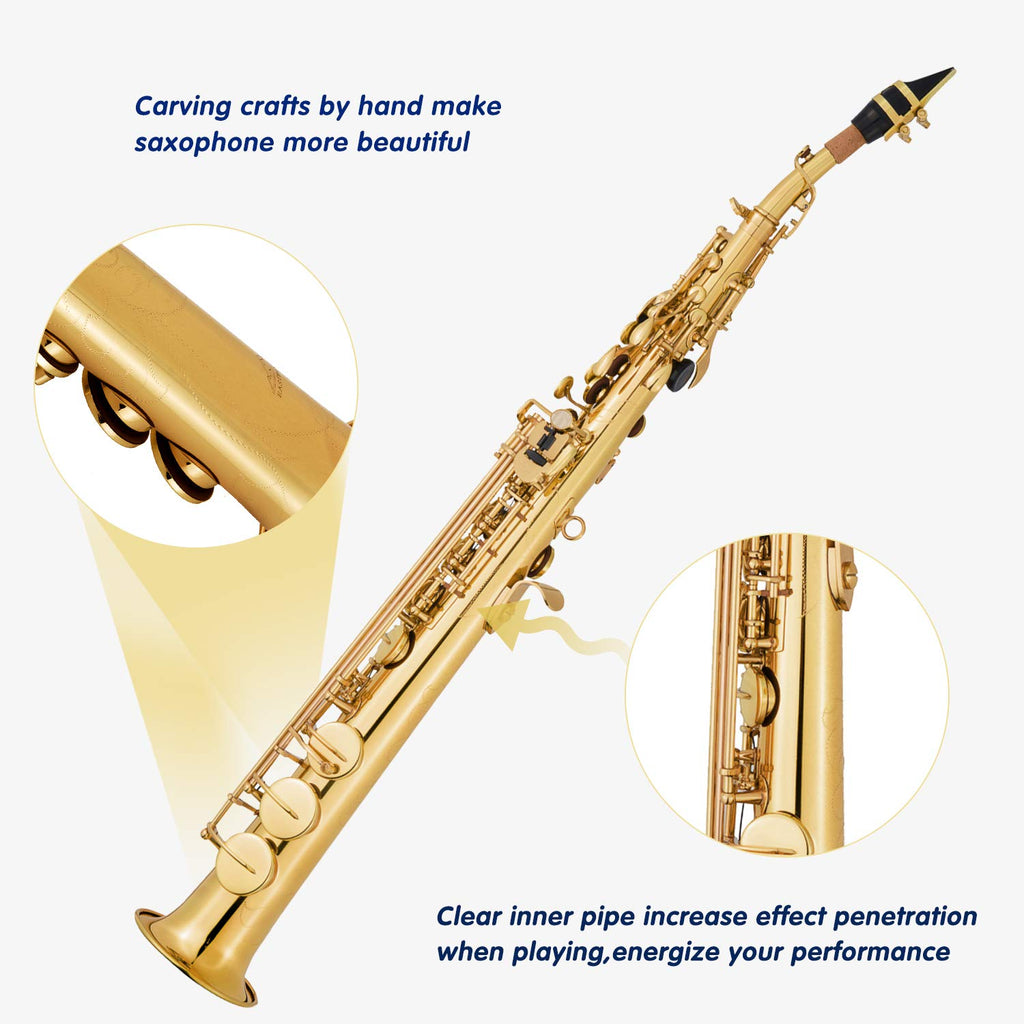 Bb Straight Soprano Saxophone A20704