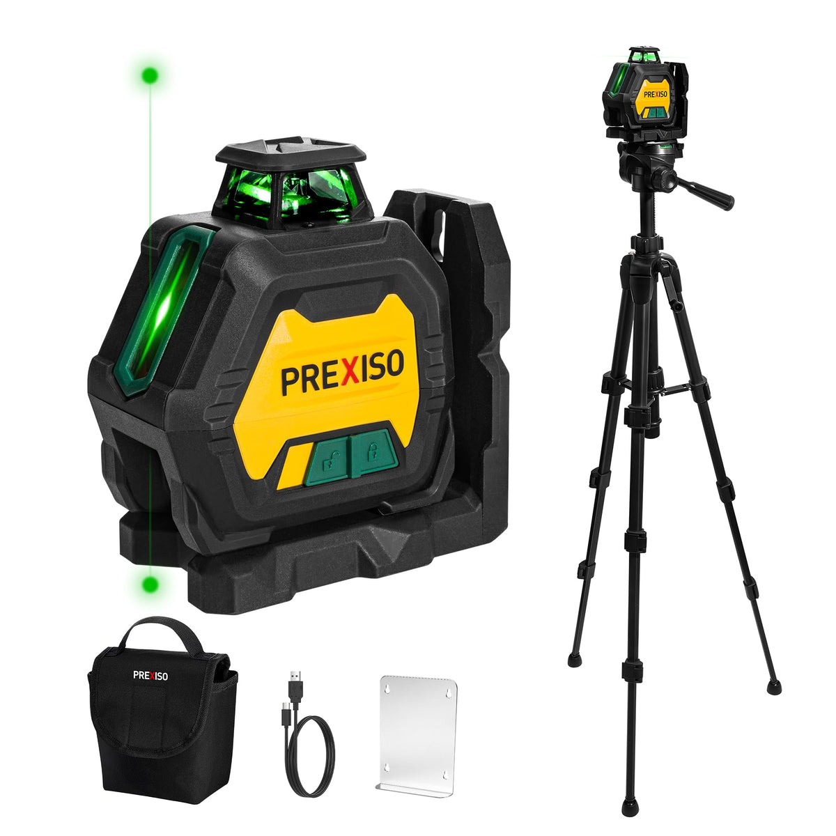 360 Laser Level with Tripod & 2 Plumb Dots I9644