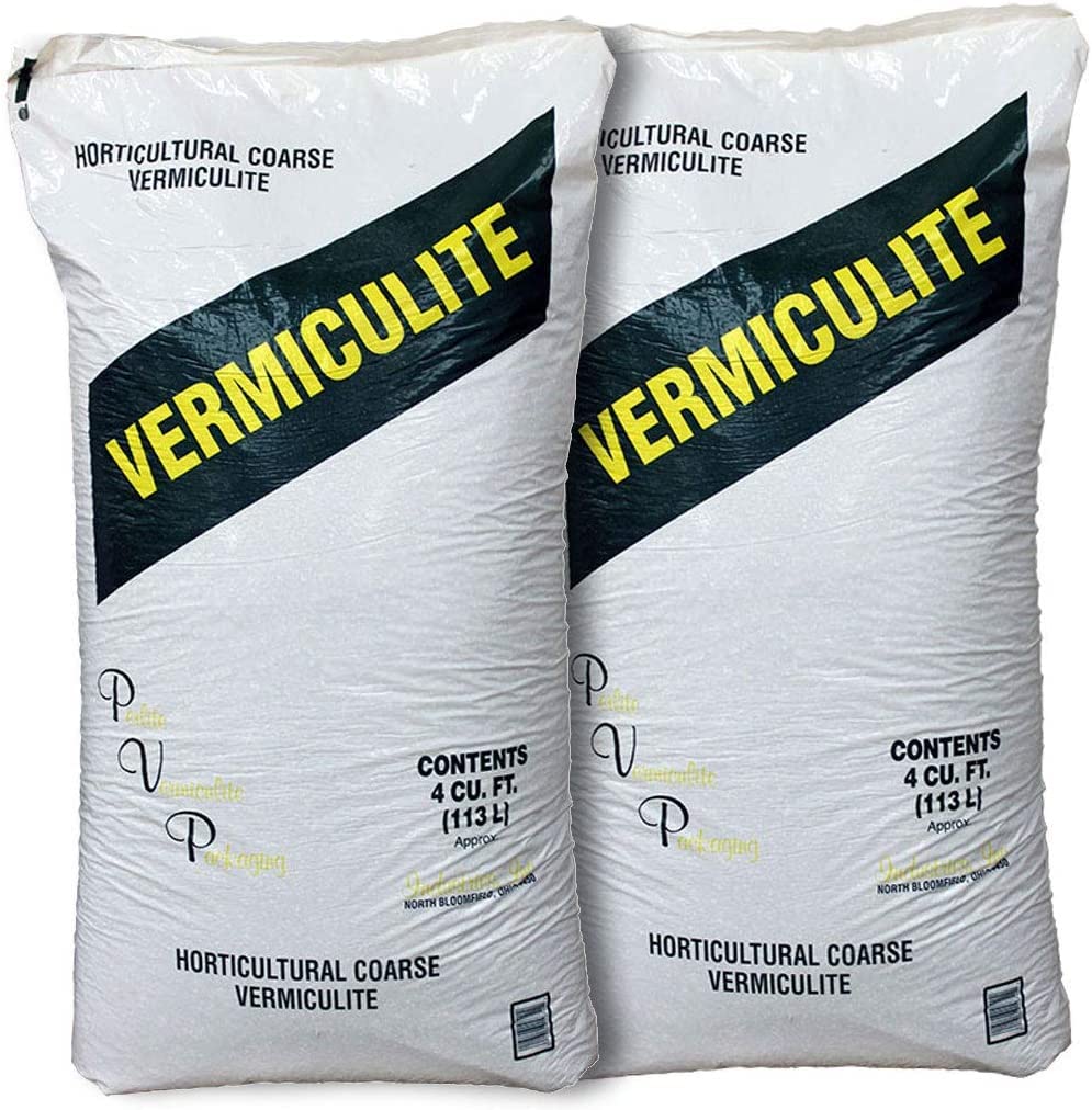 Coarse Vermiculite 2 Pack 4 Cubic Foot Bags E697