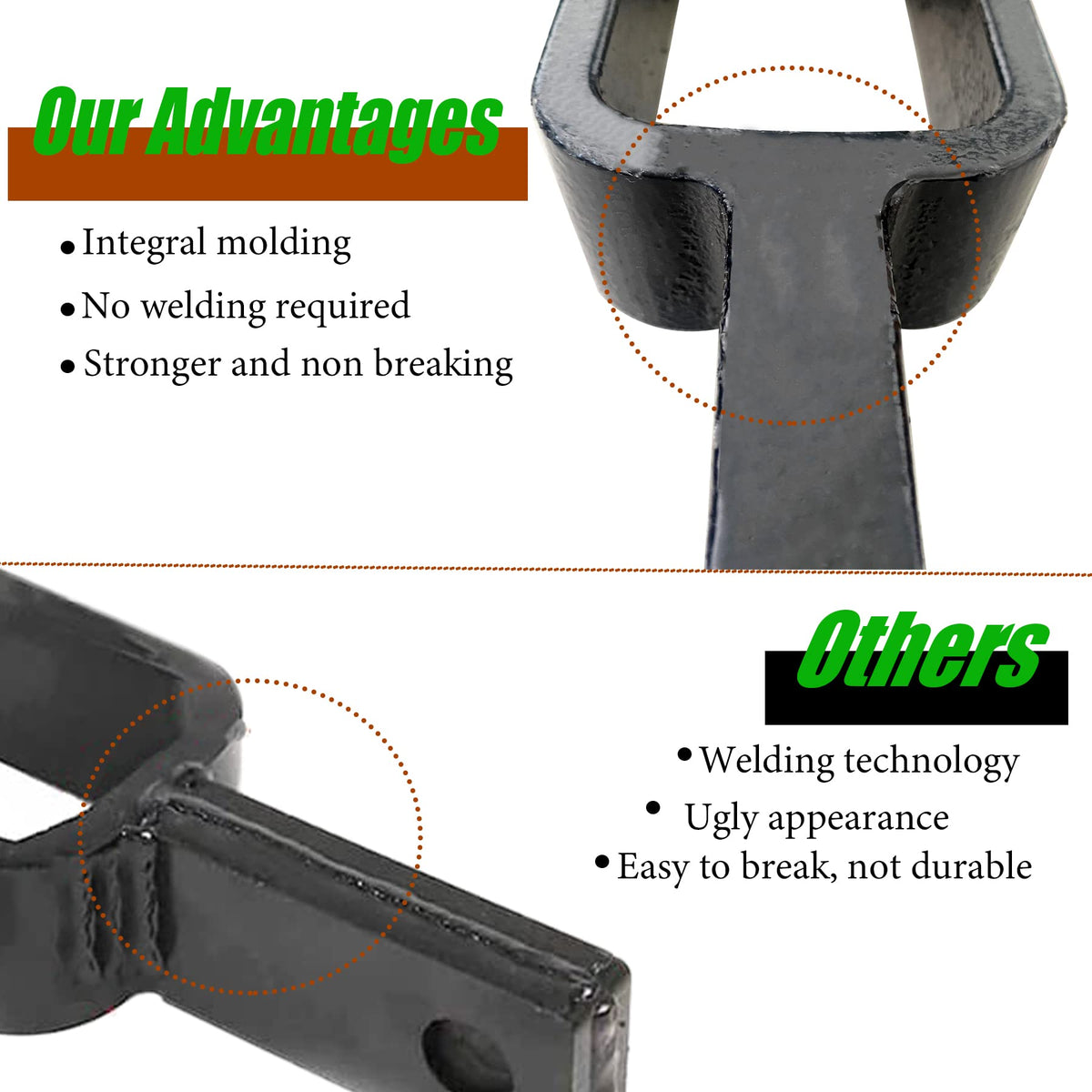 Quick Hitch Adapter with Adapter Sleeve Heavy Steel G6419