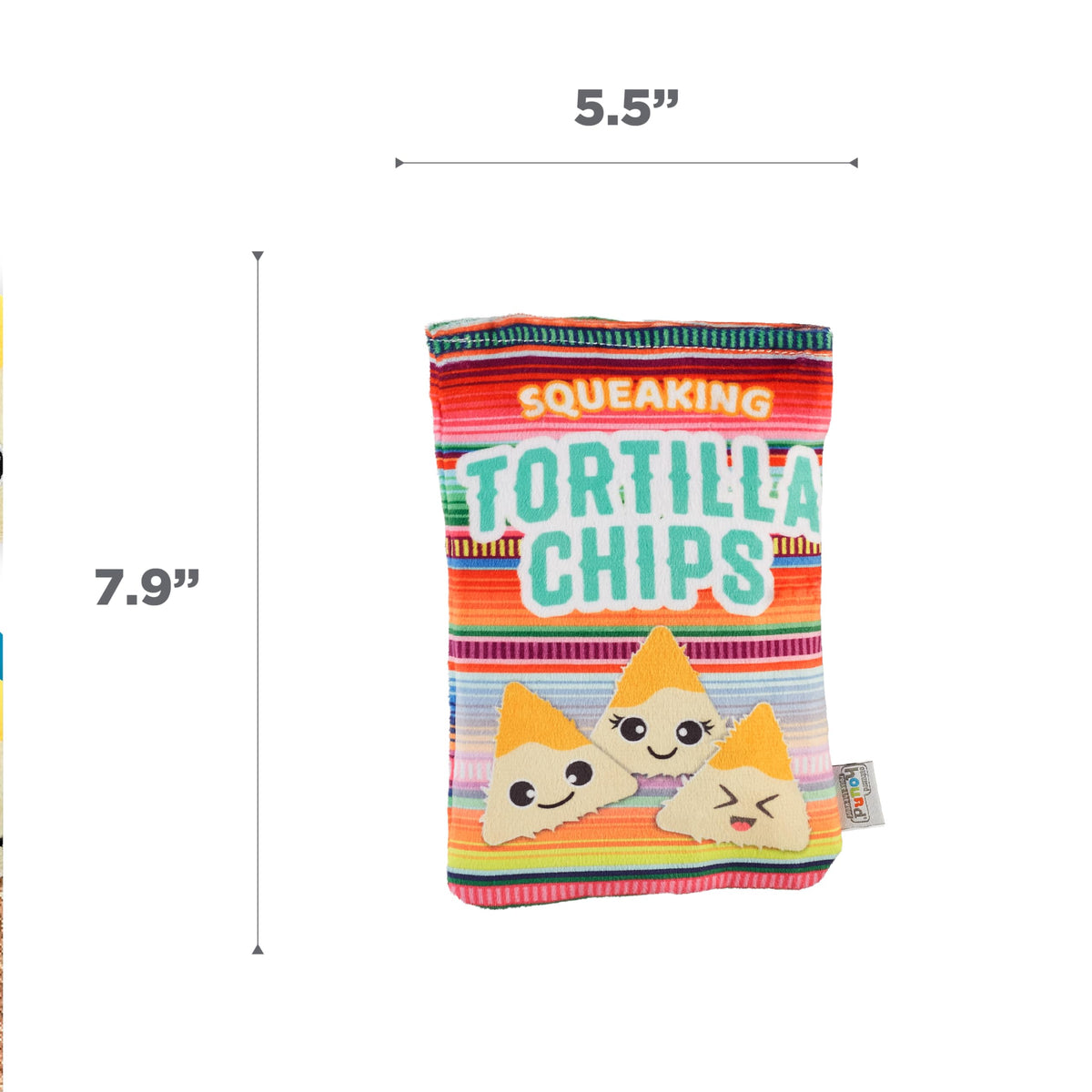 Tortilla Chips Puzzle Squeaky Dog Toys N571028