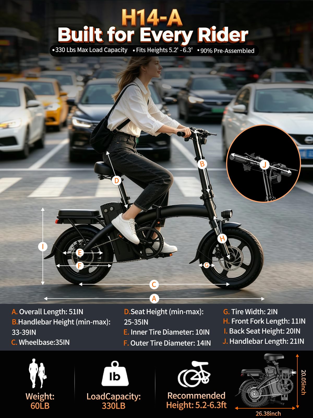 Folding Electric Bike T8010
