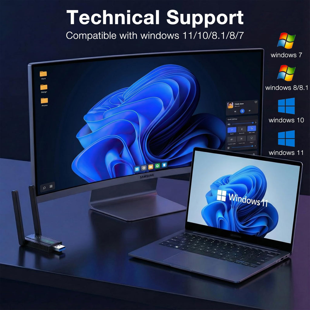 USB 3.0 WiFi 6 Adapter P355