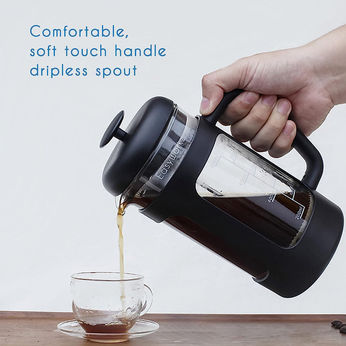 12 oz Borosilicate Glass French Press V233