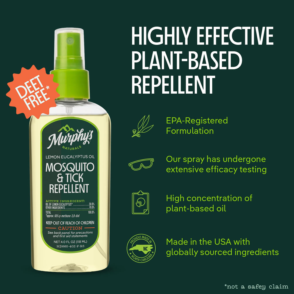 Mosquito & Tick Bug Repellent Spray 4 fl oz Pack of 2 B59085