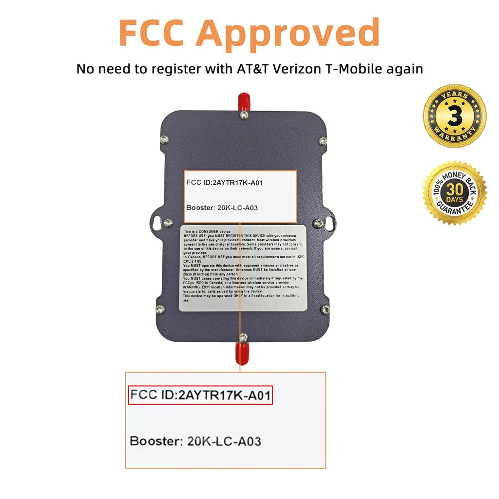 Cell Phone Signal Booster for Band 5/12/13/17 I50884