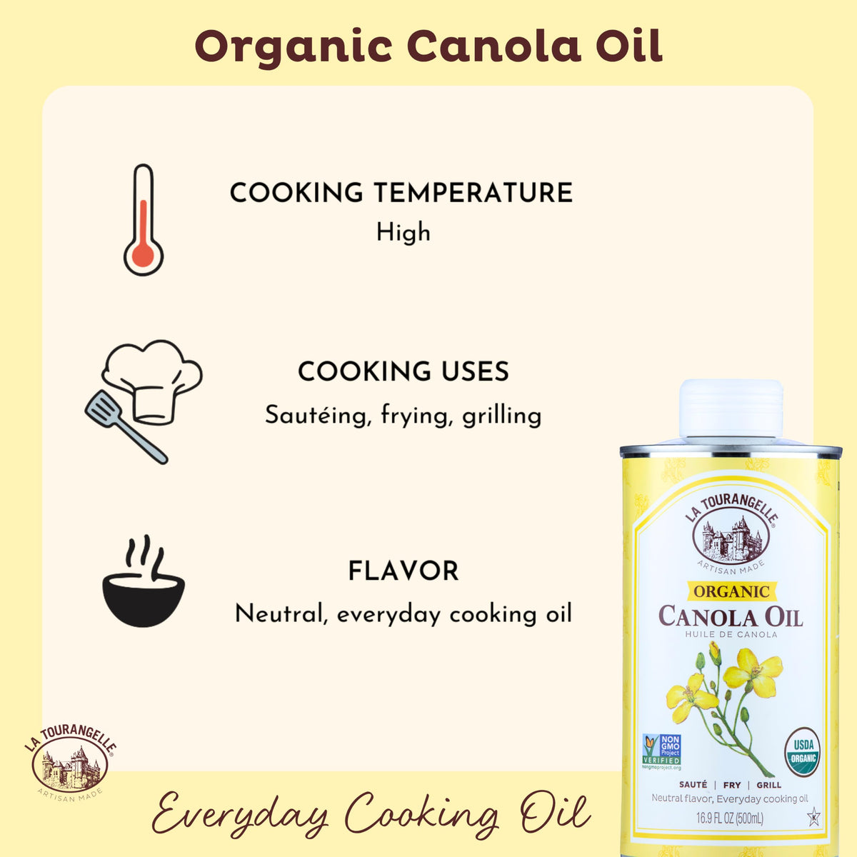Organic Canola Oil, 16.9 fl oz M392928