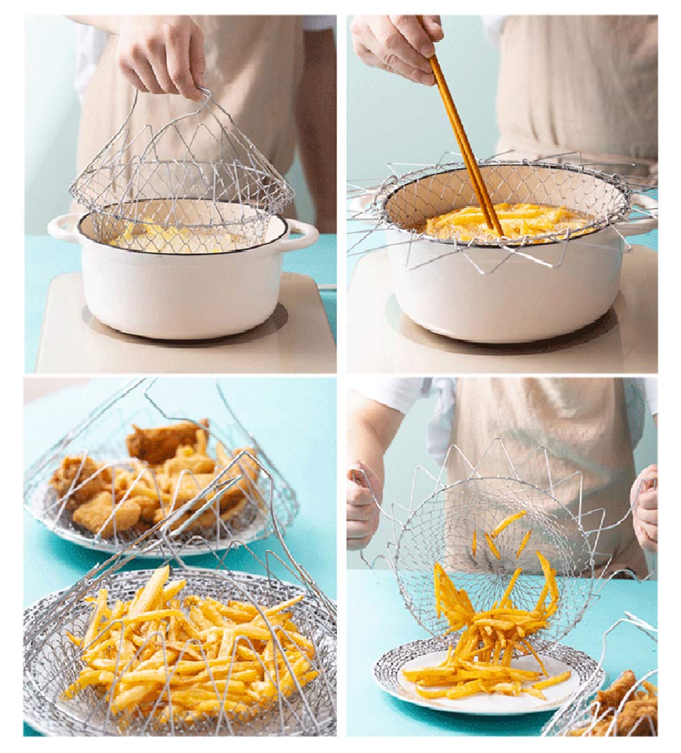 304 Stainless Steel Deep Fry Basket T939