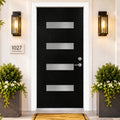 Fiberglass Entry Door 4-Lite Glass Left-Hand Inswing I924