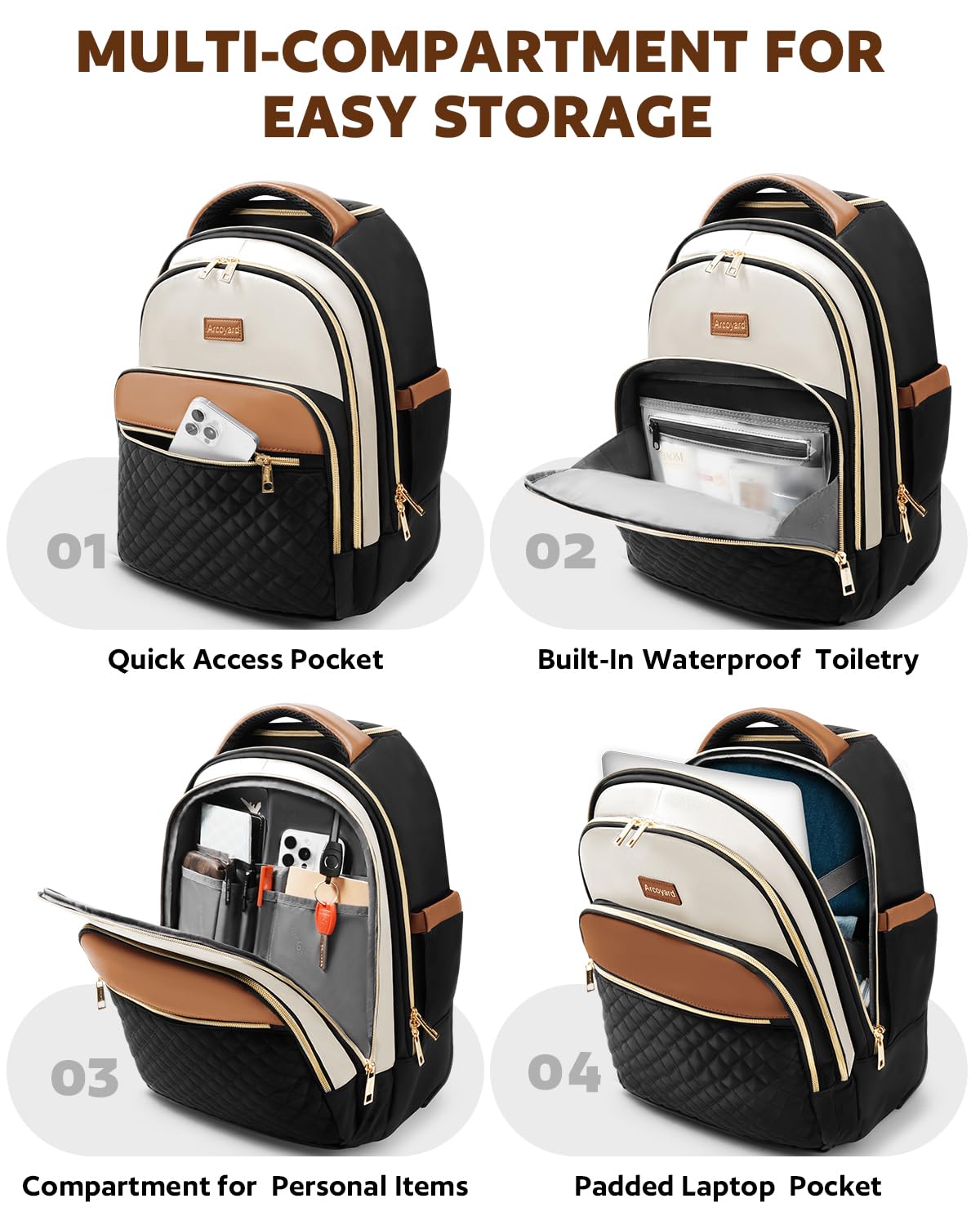 Small Lightweight Water Resistant Rolling Backpack Q777893