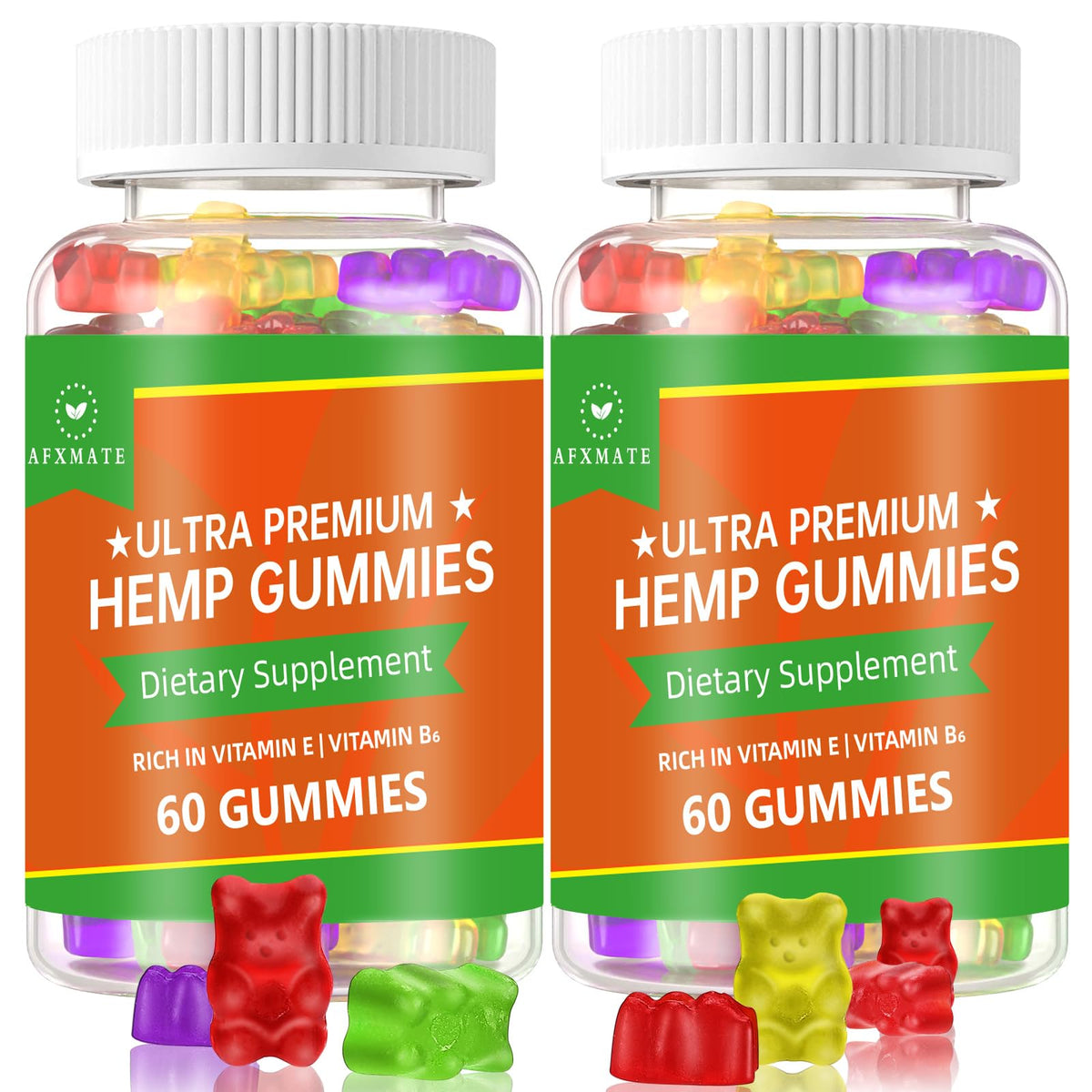 Hemp Gummies 120 Gummies T5626