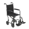 Folding Transport Wheelchair with Swing-Away Footrest M6599
