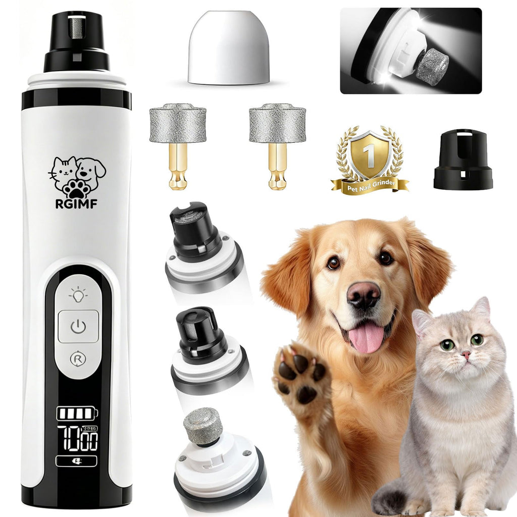 Dog Nail Scratch Board with Hand Strap + Dog Nail Grinder K58601